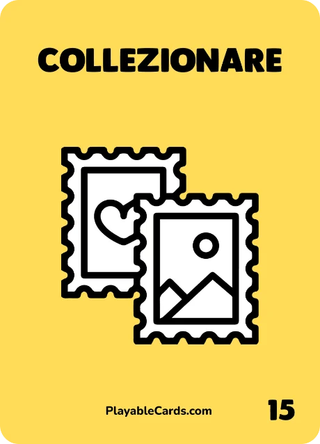 Carta Playable Cards numero 15, Collezionare